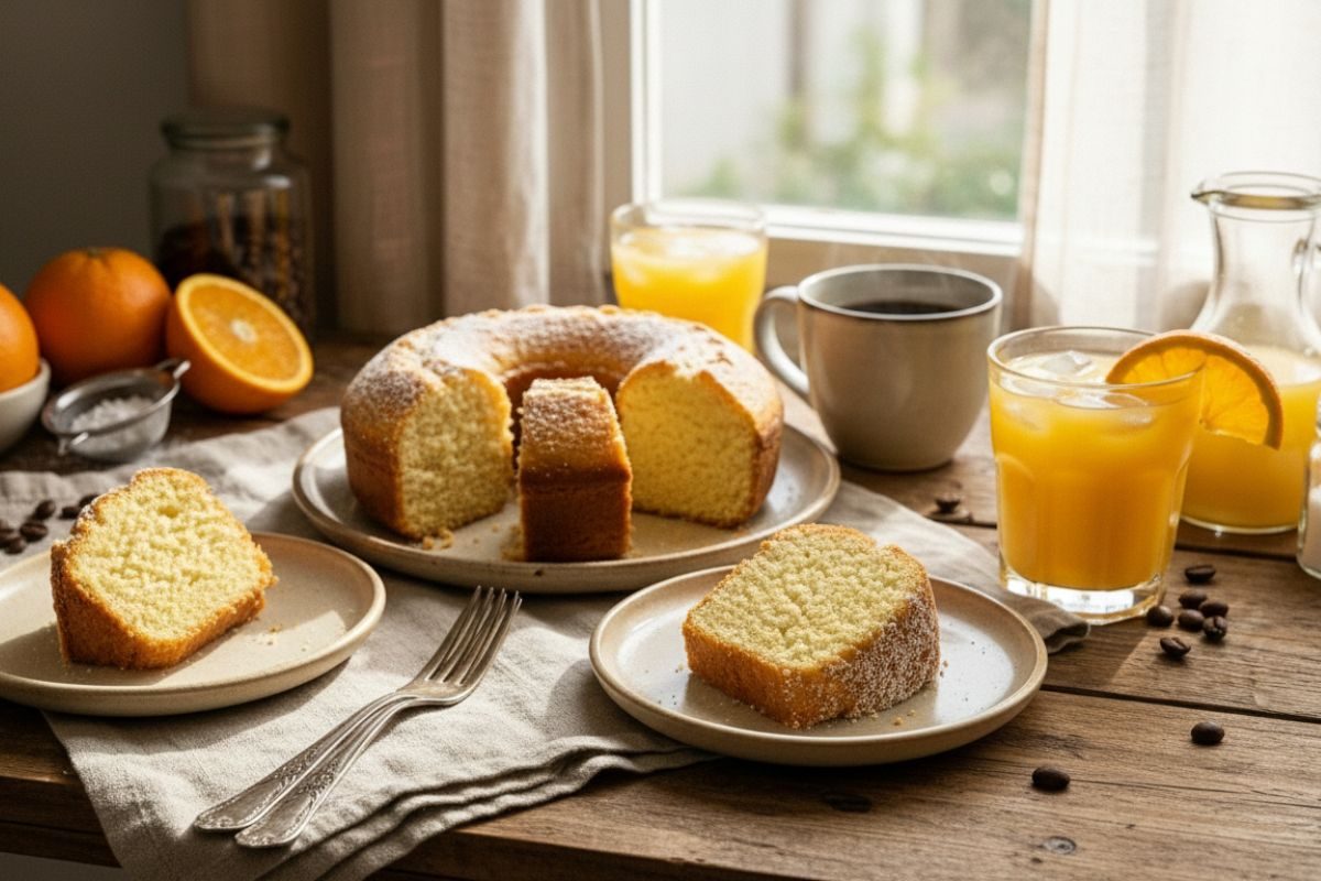 bolo simples de liquidificador