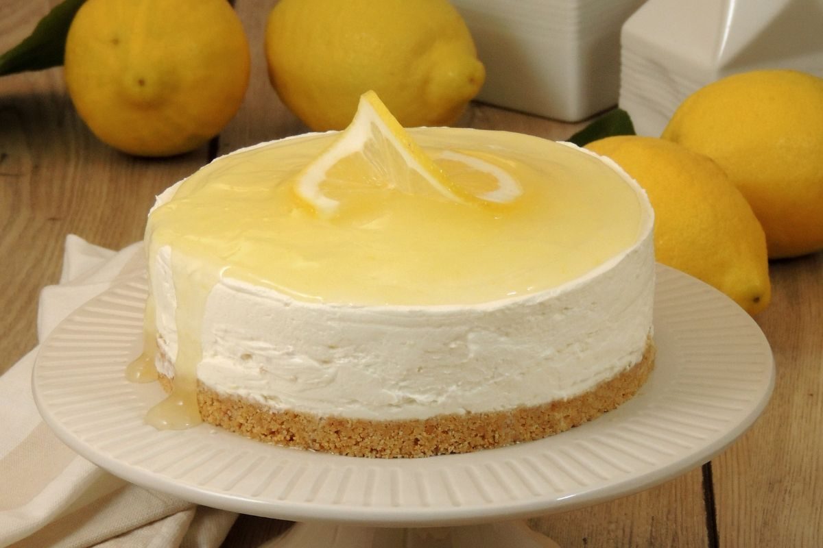 cheesecake de limão fit.