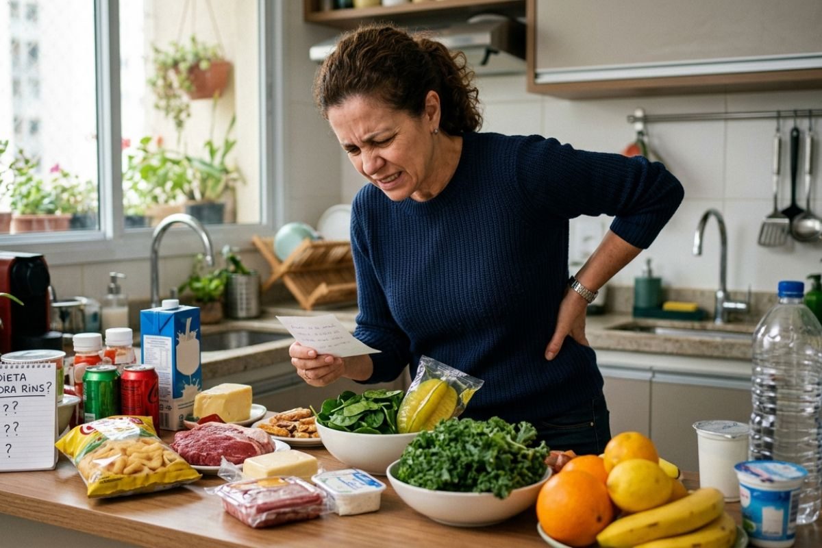 como eliminar o cálcio dos rins através da alimentação.