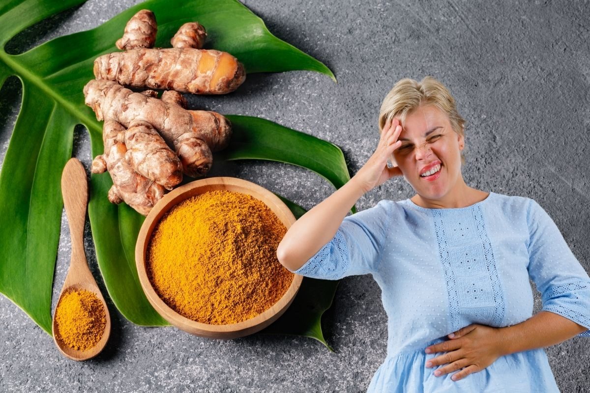 cúrcuma faz mal para o estômago.