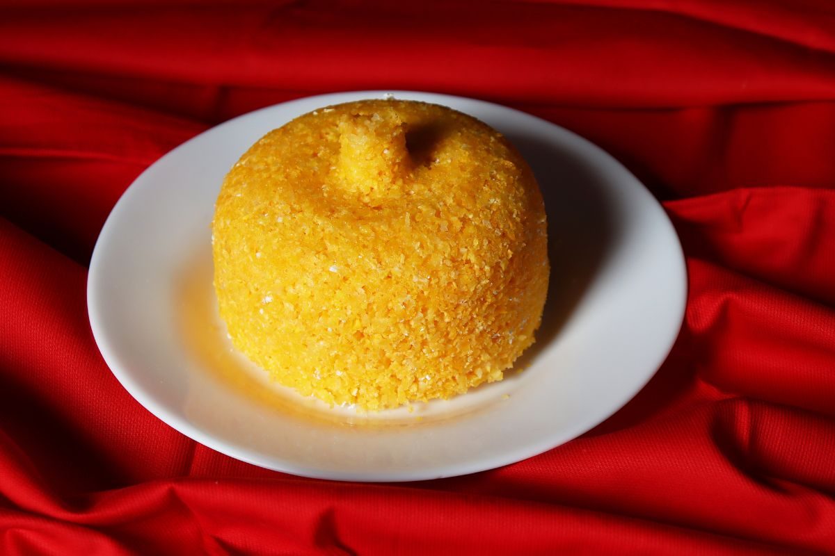 Cuscuz recheado na airfryer. Imagem: Canva PRO