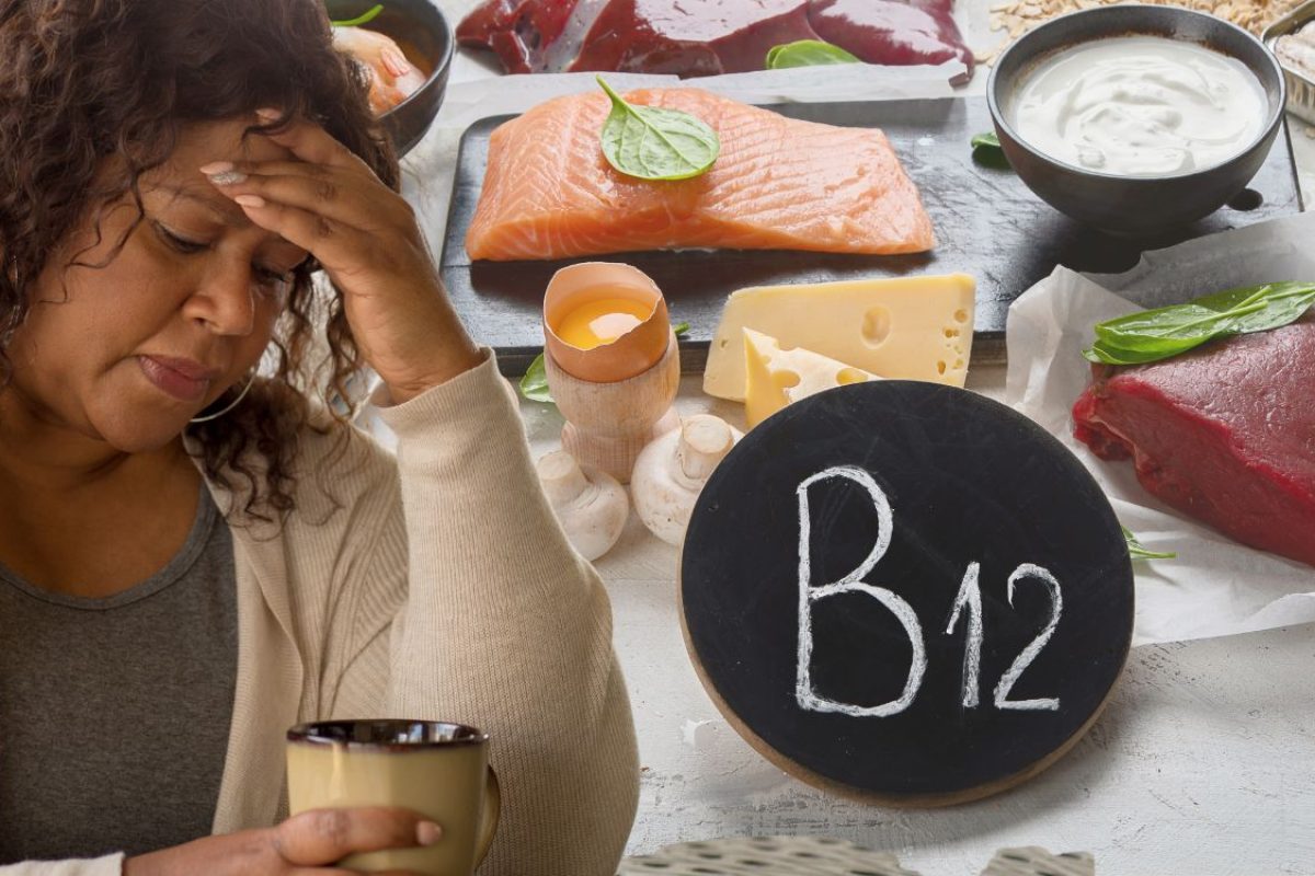 deficiência de vitamina B12.