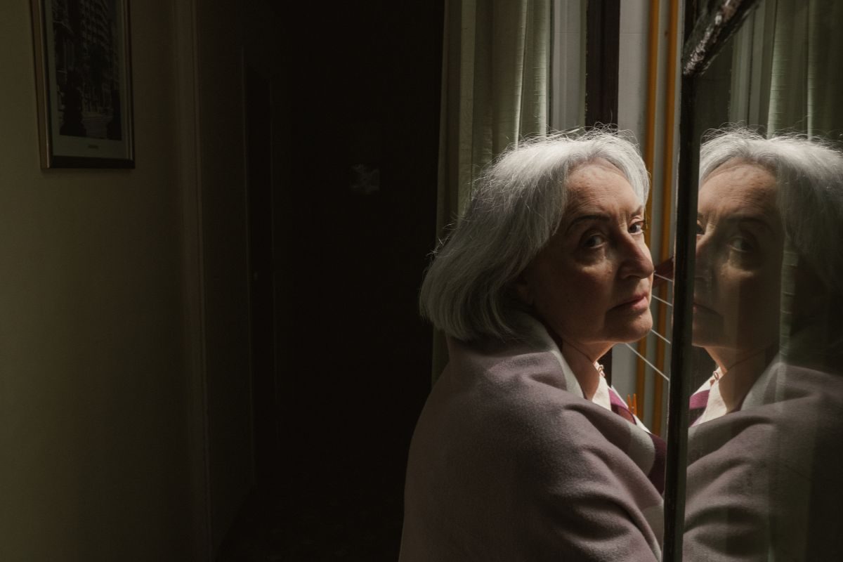 Demência em idosos.