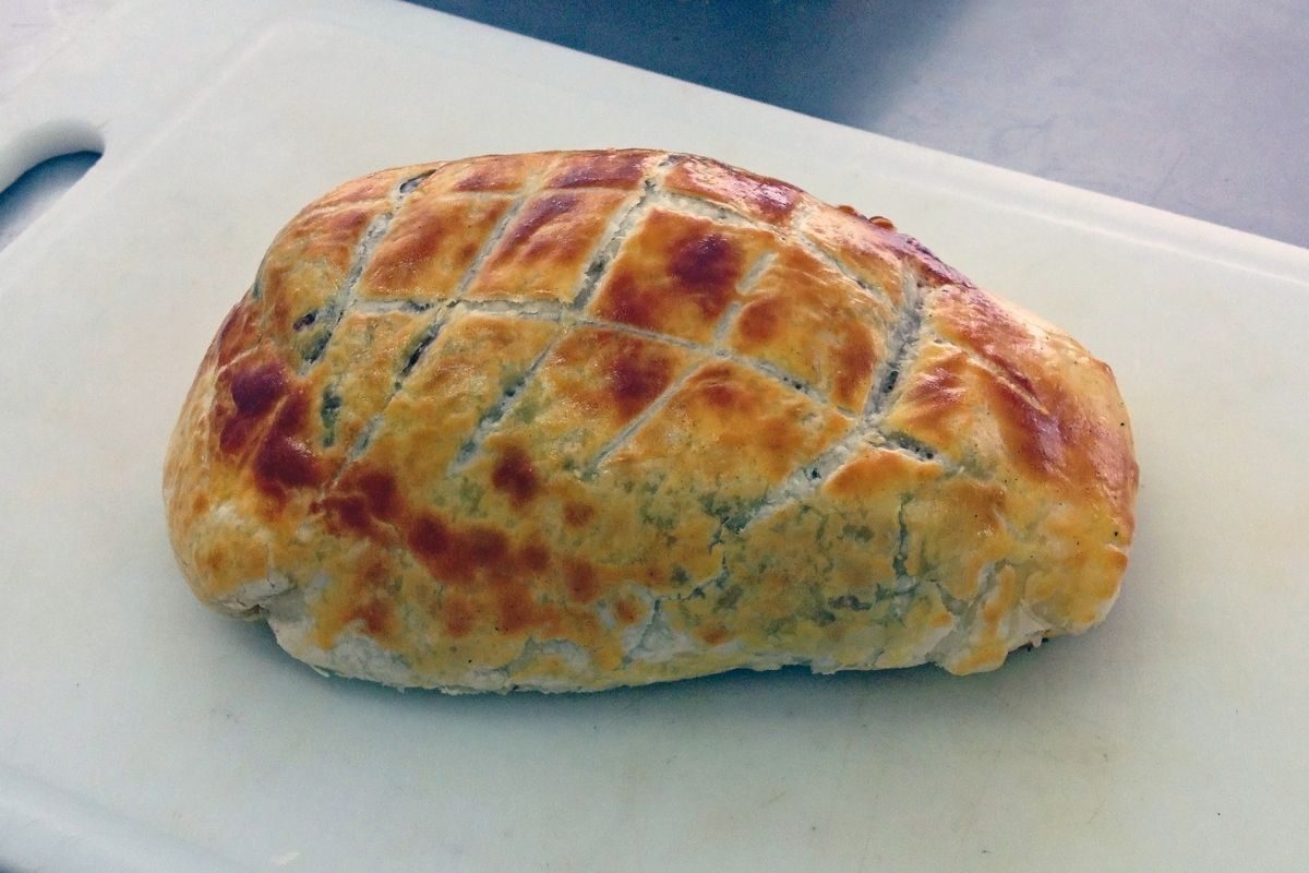 hamburgão de forno.