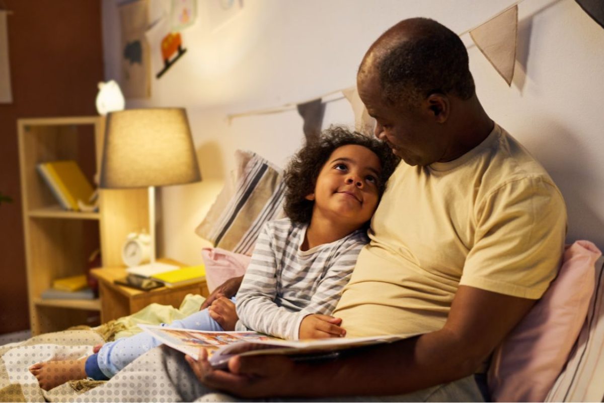 leitura antes de dormir para crianças.