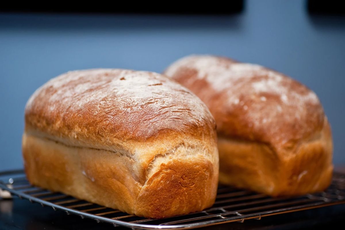 pão de grão-de-bico na airfryer.