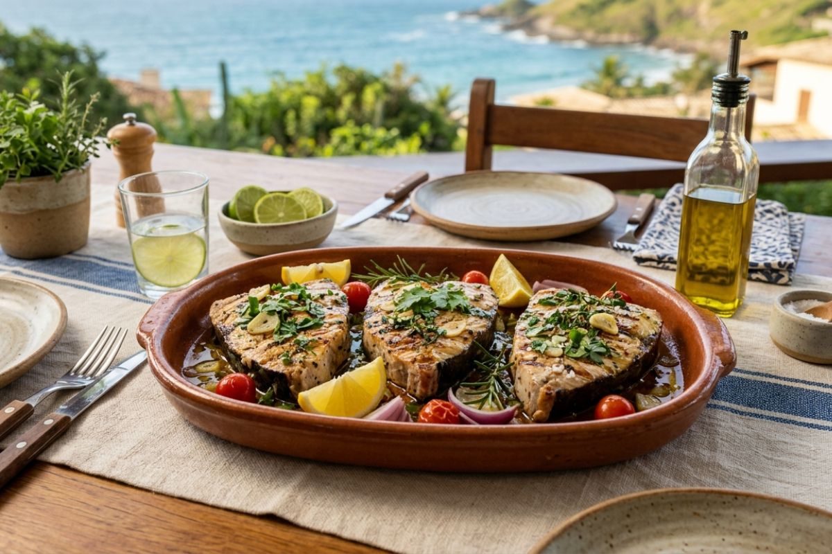 peixe albacora é remoso.