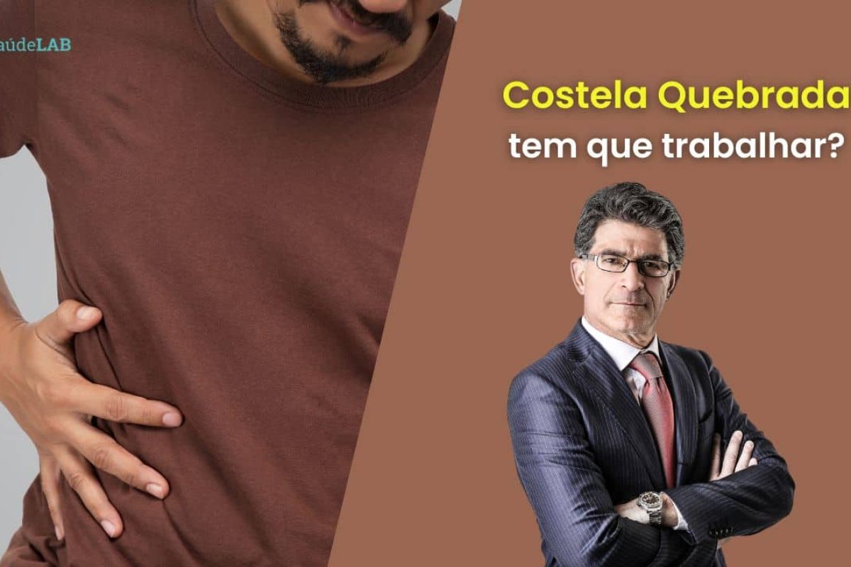 Pode trabalhar com costela quebrada