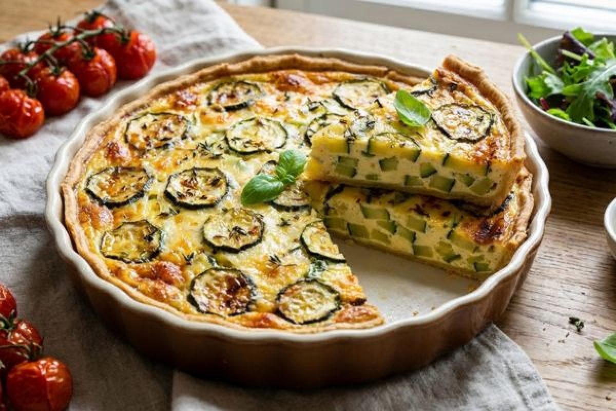 quiche de abobrinha.