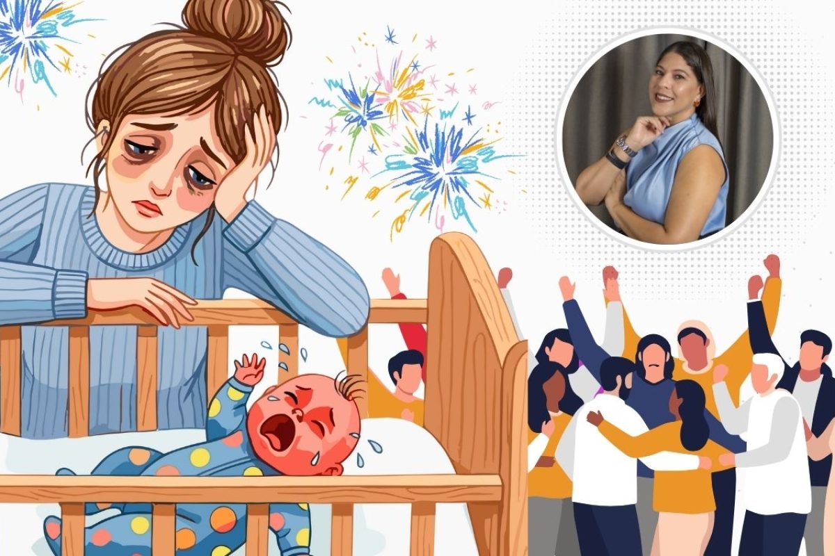 sinais de estresse no bebê.