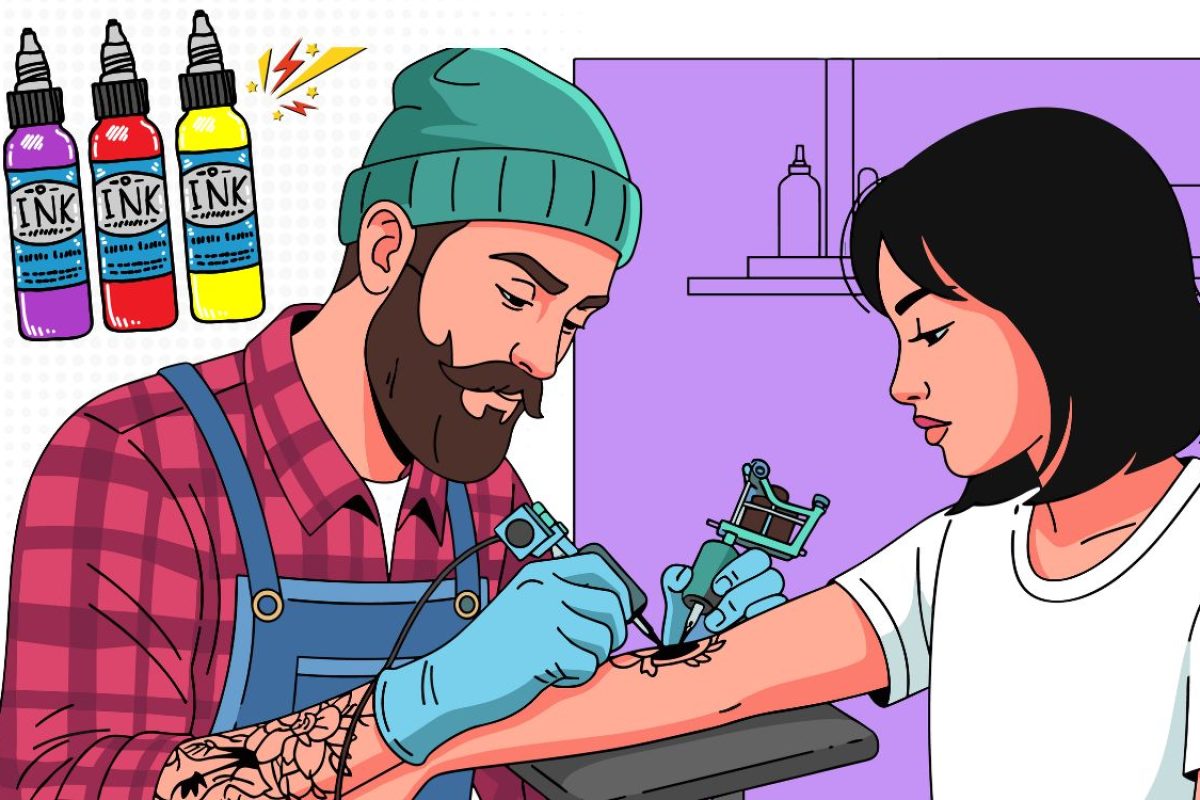tinta de tatuagem faz mal.