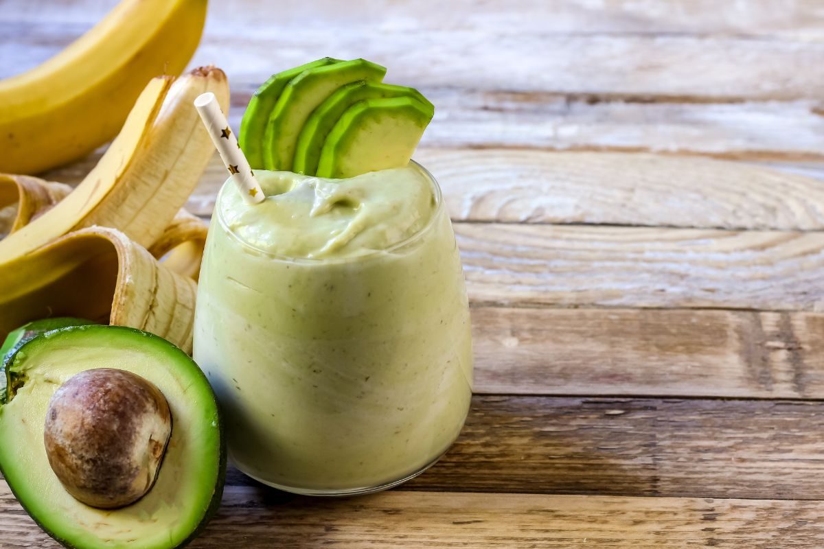 vitamina de abacate.